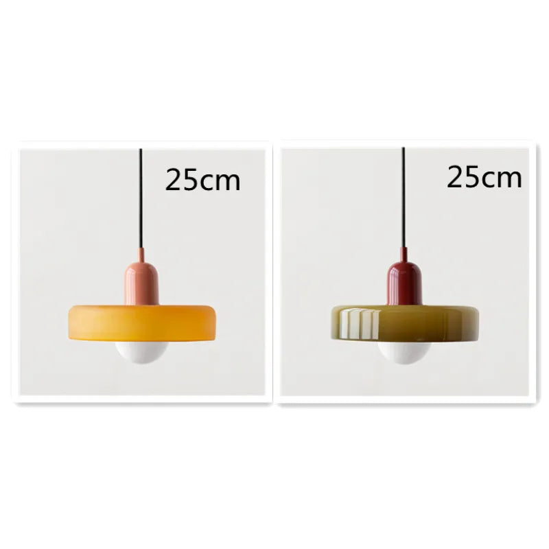 Memphis Modern Glass Chandelier