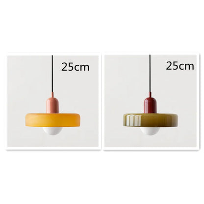 Memphis Modern Glass Chandelier